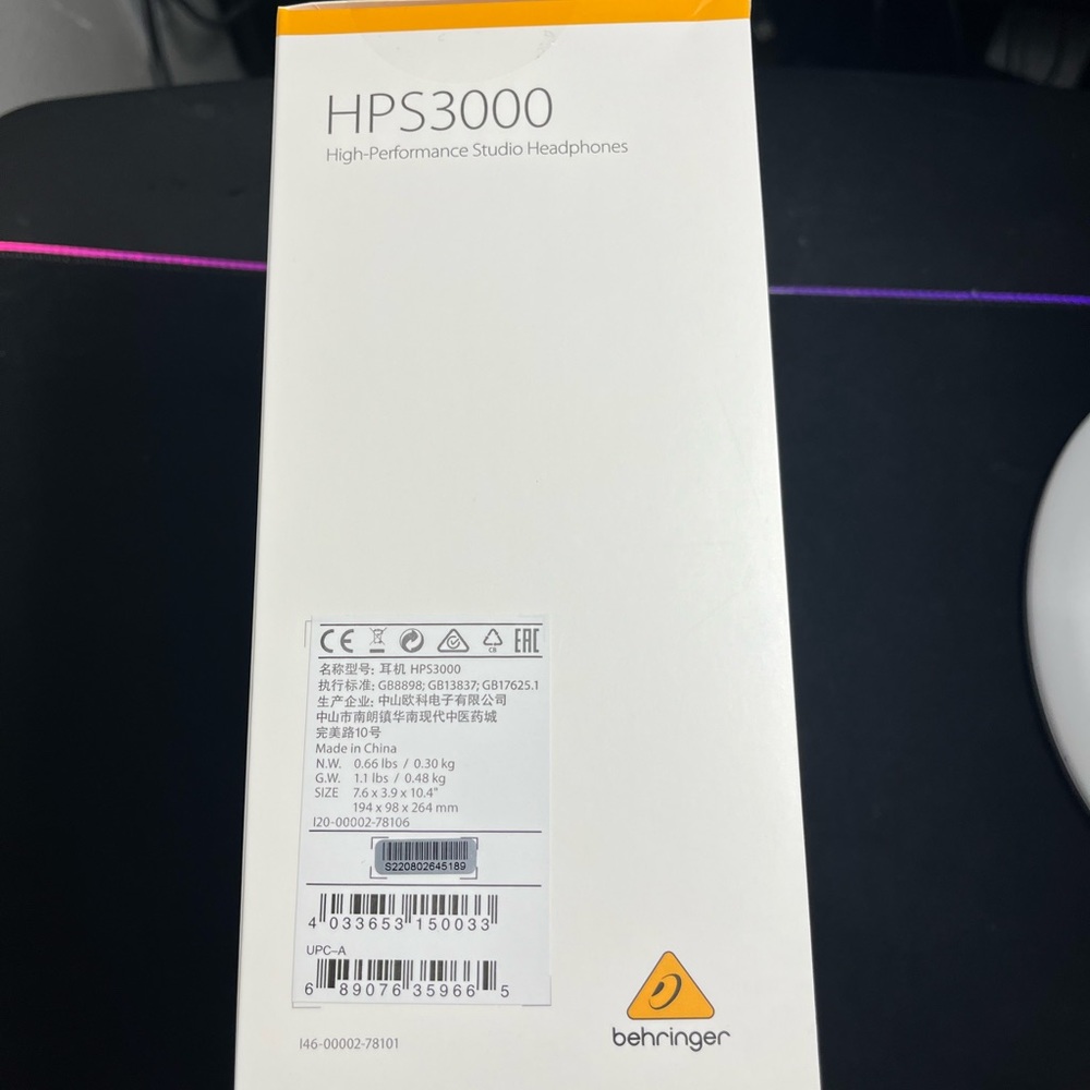 HPS300 high performance studio headphones - Picture 7 of 8